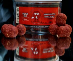 Mr Red Super Hot Csalizó Jumbo Wafter - 200g